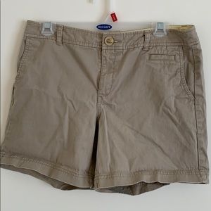 Twill chino shorts